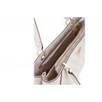 Guess Noelle 4G Logo Τσάντα Ωμου - Χειρός Fashion (BG787925 BONE LOGO)