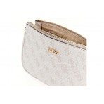 Guess Noelle Logo 4G Mini Τσαντάκι Χιαστί - Ώμου (BG787971 BONE LOGO)