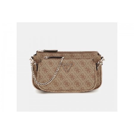 Guess Noelle 4G Logo Mini Τσαντάκι Χιαστί - Ώμου 