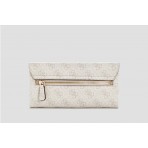 Guess Noelle Mini Clutch 4G Τσαντάκι Χιαστί - Ώμου (BG787975 BONE LOGO)