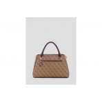 Guess Noelle Ii 4G Logo Τσάντα Ώμου - Χειρός (BG967207 LATTE LOGO BROWN)
