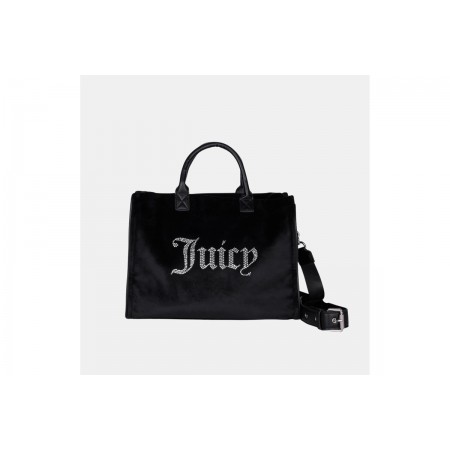 Juicy Couture Iris Velour Diamante Medium Τσάντα Shopper 