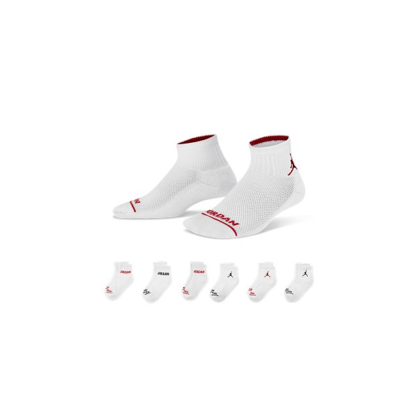 Jordan Cushioned Κάλτσες Κοντές 6-Τεμάχια (BJ0342 001)