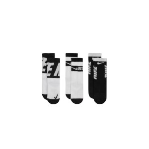 Nike Sportswear Kάλτσες Ψηλές 3 Ζευγάρια (BN0679 023)