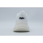 Buffalo Saturn Lace Sneakers Λευκά, Εκρού