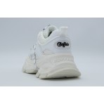 Buffalo Saturn Lace Sneakers Λευκά, Εκρού