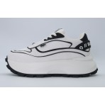 Buffalo Manhatten One Sneakers Εκρού, Μαύρα