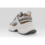 Buffalo Yuno One Sneakers Γκρι, Λεοπάρ