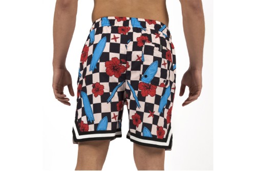 Bee Unusual Checkered Reef Μαγιό Βερμούδα Ανδρικό (BS-263211)