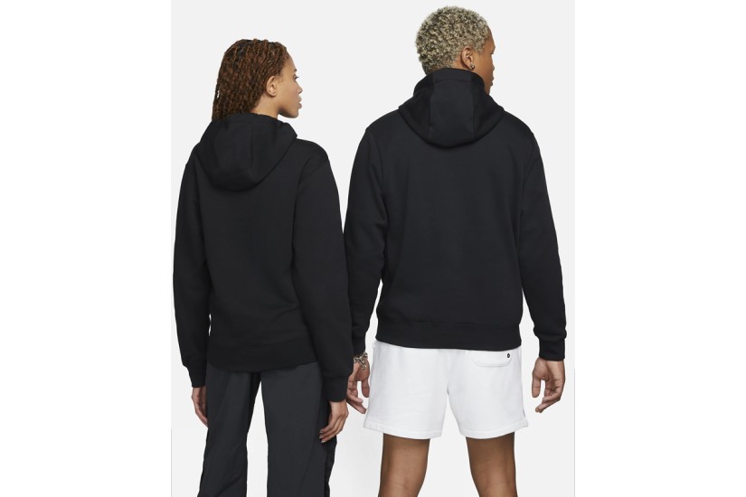 Nike Sportswear Club Fleece Ανδρικό Φούτερ Με Κουκούλα Μαύρο
