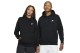Nike Sportswear Club Fleece Ανδρικό Φούτερ Με Κουκούλα Μαύρο
