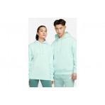 Nike Sportswear Club Fleece Ανδρικό Φούτερ Με Κουκούλα Γαλάζιο