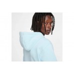 Nike Sportswear Club Fleece Ανδρικό Φούτερ Με Κουκούλα Σιέλ