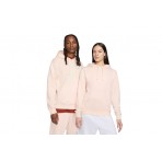 Nike Sportswear Club Fleece Ανδρικό Φούτερ Με Κουκούλα Ροζ
