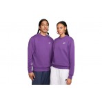Nike Sportswear Club Fleece Ανδρική Μακρυμάνικη Μπλούζα Μωβ