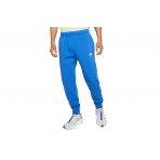 Nike Sportswear Club Fleece Ανδρικό Παντελόνι Φόρμας Μπλε