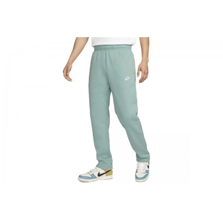 Nike Sportswear Club Fleece Ανδρικό Παντελόνι Φόρμας Γαλάζιο