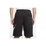 Nike Sportswear Club Ανδρική Αθλητική Βερμούδα Μαύρη