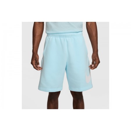 Nike Sportswear Club Ανδρική Αθλητική Βερμούδα Γαλάζια