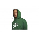 Nike Club Ανδρικό Φούτερ Με Κουκούλα Πράσινο