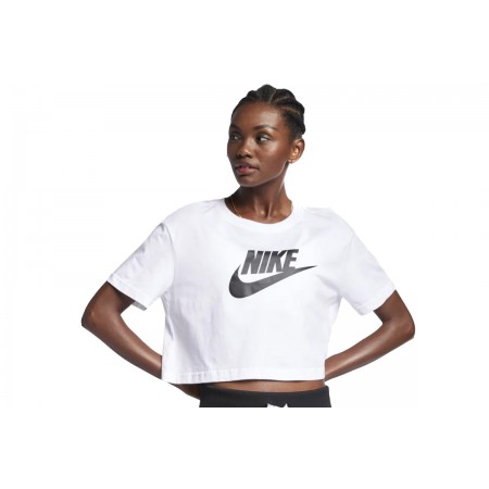 Nike Sportswear Essential Γυναικείο Cropped Κοντομάνικο T-Shirt