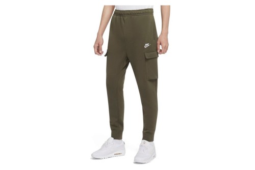 Nike Sportswear Club Fleece Cargo Παντελόνι Φόρμας Ανδρικό (CD3129 380)