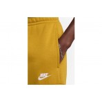 Nike Ανδρικό Παντελόνι Φόρμας Μουσταρδί (CD3129 716)
