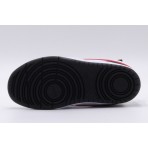 Nike Court Borough Mid 2 Παιδικά Sneakers Λευκά, Μαύρα, Κόκκινα