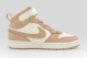 Nike Court Borough Mid 2 Παιδικά Sneakers Μπεζ, Λευκά