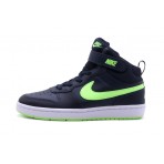 Nike Court Borough Mid 2 Παιδικά Sneakers Μαύρα, Λαχανί, Λευκά