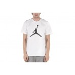 Jordan Jumpman Ανδρικό Κοντομάνικο T-Shirt Λευκό