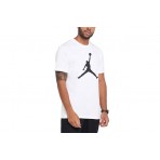 Jordan Jumpman Ανδρικό Κοντομάνικο T-Shirt Λευκό