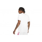Jordan Jumpman Ανδρικό Κοντομάνικο T-Shirt Λευκό