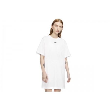 Nike Sportswear Essential Γυναικείο Mini Φόρεμα Λευκό