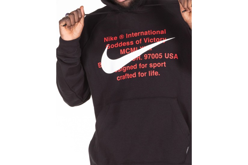 Nike Sportswear Swoosh Hoodie Ανδρικό (CJ4863 010)