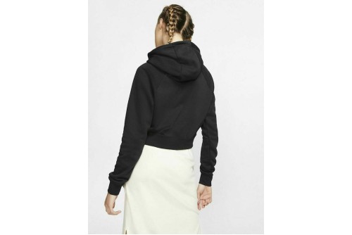 Nike Sportswear Essential Crop Hoodie Γυναικείο (CJ6327 010)