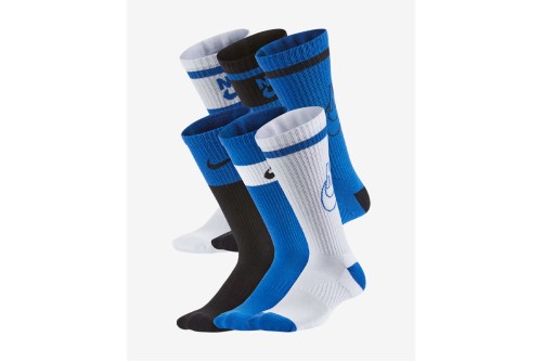 Nike Dri-Fit Everyday Cushioned Κάλτσες Ψηλές 6 Ζευγάρια (CK7302 903)