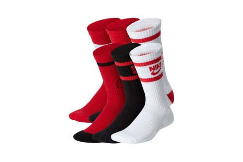 Nike Dri-Fit Everyday Cushioned Κάλτσες Ψηλές 6 Ζευγάρια (CK7302 904)
