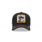 Capslab Dragon Ball Z Goku Saiyan Καπέλο Snapback Μαύρο