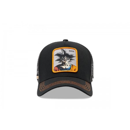 Capslab Dragon Ball Z Goku Saiyan Καπέλο Snapback Μαύρο