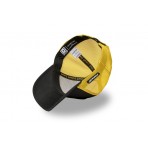 Capslab Gaston Trucker Καπέλο Snapback Μαύρο, Κίτρινο