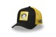 Capslab Gaston Trucker Καπέλο Snapback Μαύρο, Κίτρινο