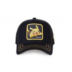 Capslab Pikachu Cap Καπέλο Snapback Μαύρο, Κίτρινο