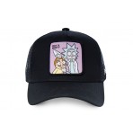 Capslab Rick And Morty Cap Καπέλο Snapback Μαύρο