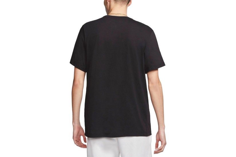 Nike Sportswear Preheat Air Ανδρικό Κοντομάνικο T-Shirt Μαύρο, Χρυσό