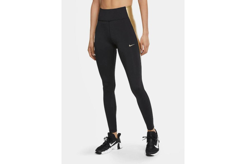 Nike One Mid-Rise Κολάν Μακρύ Γυναικείο (CU5020 010)