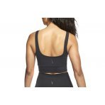 Nike Yoga Luxe Infinalon Crop Top Αμάνικο Γυναικείο (CV0576 010)