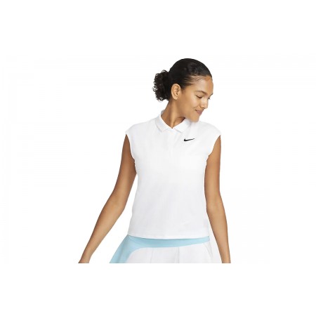 Nike Polo Tennis Μπλούζα Αμάνικη Γυναικεία 