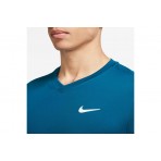 Nike Court Ανδρικό Κοντομάνικο T-Shirt Τυρκουάζ (CV2982 303)