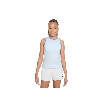 Nike Court Dri-FIT Παιδική Αμάνικη Μπλούζα Γαλάζια (CV7573 423)